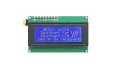 Displej LCD2004 IIC/I2C, 20x4 znaky, modré podsvícení