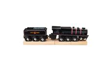 Bigjigs Rail Dřevěná replika lokomotivy Black 5 engine 