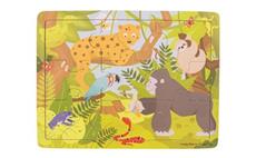 Bigjigs Toys Dřevěné puzzle jungle 