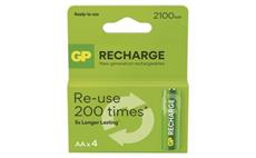 Nabíjecí baterie GP Recharge 2100 AA (HR6), 4kusy --CENA BLISTR--