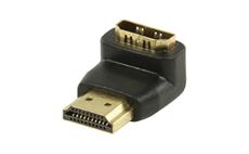 Redukce HDMI-HDMI úhlová 90° NEDIS CVGP34901BK